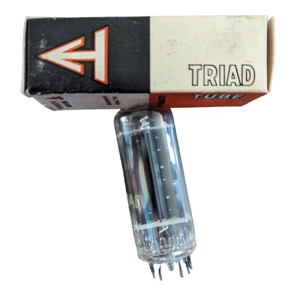 Vintage Triad Radio Vacuum Electronic Tube 34CE3 TV Ham Radio New Boxed 12 Pins - Picture 1 of 5